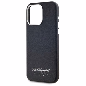 Karl Lagerfeld Hotel RSG Ümbris jaoks iPhone 15 Pro Max - must