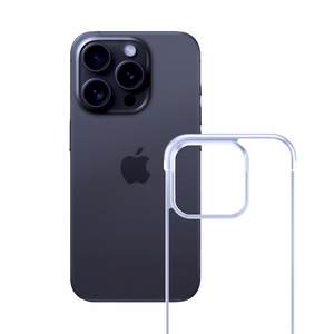 3mk Just20g Clear Ümbris jaoks Apple iPhone 16 Pro - läbipaistev