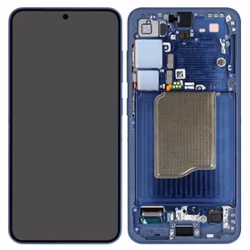 LCD screen Samsung S931 S25 koos touch screen ja frame Navy original (used Grade B)