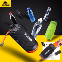 WILDMAN Bicycle bag R1 waterproof 1L jaoks bottle must-red