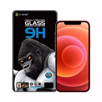 X-ONE Full Cover Extra Strong Mate - jaoks iPhone 11 Pro Max (full glue) Karastatud klaas 9H