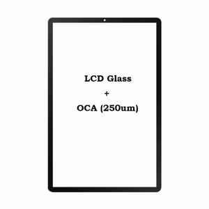 Välisekraani klaas, ühildub "Pro+" Apple iPad Air 13 (2024)-ga / must / klaas + OCA XH 250um
