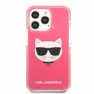KARL LAGERFELD KLHCP13XTPECPI IPHONE 13 PRO MAX 6.7 "ÜMBRIS FUCHSIA/FUSCHIA CHOUPETTE HEAD
