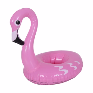 SUNCLUB täispuhutav flamingokujuline topsihoidja