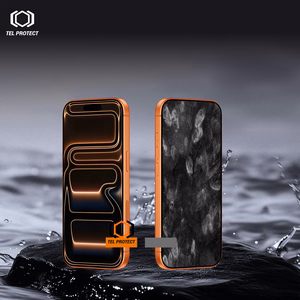Tel Protect Dust-Free Easy Fit HD Titan закаленное стекло для Iphone 16 черное
