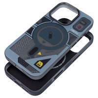 Ümbris jaoks iPhone 16 PRO MAX Forcell F-Protect Levels Dual Layer 4D technology compatible with Magsafe Military Drop-Test cyber hall