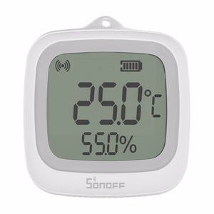 ZigBee LCD temperatuuri- ja niiskusandur Sonoff SNZB-02WD