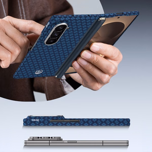 Benks Magnetic Armor Grid Air Grand Combo ümbris Samsung Galaxy Z Fold 8 Ultra jaoks, sinine (C.K.FL.SA.BE.S051)