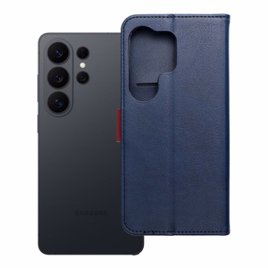 Klappümbris Motorola G17 Split Book, tumesinine ja punane