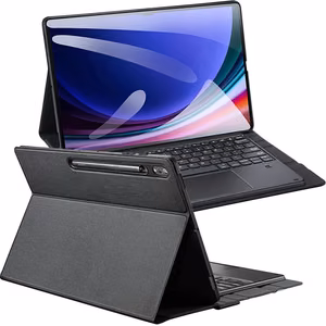 DUX DUCIS case DK foldable with Wireless Keyboard with backlight jaoks SAMSUNG Tab S10 Ultra/S9 Ultra/S8 Ultra must