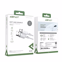 Acefast USB kaabel - USB Type C 1.2m, 3A valge (C2-04 valge)