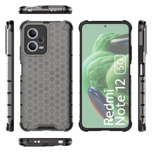 Honeycomb ümbris jaoks Xiaomi Redmi Note 12 5G / Poco X5 5G armored hybrid cover must