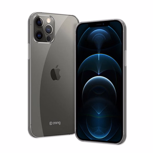 Crong Crystal Slim ümbris seadmele iPhone 12 Pro Max, läbipaistev