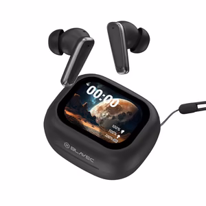 Blavec Bluetooth TWS Kõrvaklapid BW-07 Live LCD ekraaniga (BW07L-B) mustad