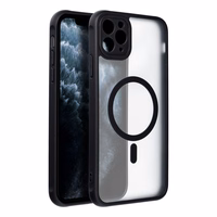 FULL MATTE MAG COVER Ümbris compatible with MagSafe jaoks IPHONE 11 Pro Max must