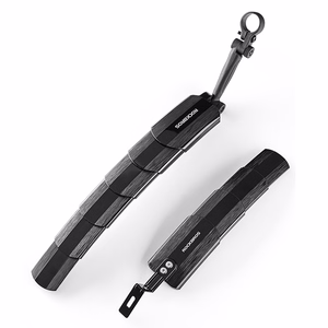 Rockbros FK-810 kokkupandavate teleskoopsete porilaudade komplekt – must