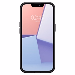 Spigen Liquid Air iPhone 13 ümbris - matt must