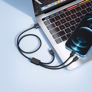 Kaabel 3in1 USB A to Lightning / Typ C / Micro USB VEGER 2A 12W V303 1,2 m must