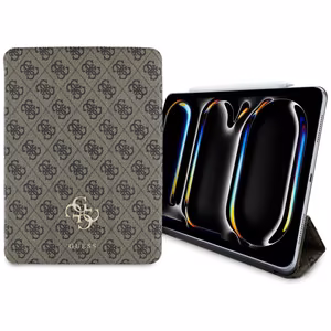 Guess GUFC11PM24PS4SGW iPad Pro 11" 2024 brown Magnetic 4G Big Logo