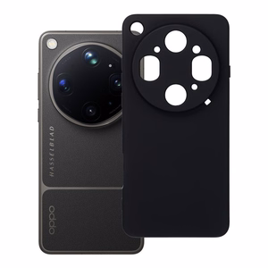 Silikoonümbris Oppo Find X9 ULTRA, must