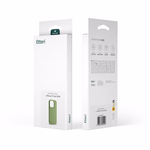 Etteri Silicone ümbris jaoks iPhone 15 Pro 6,1" light roheline