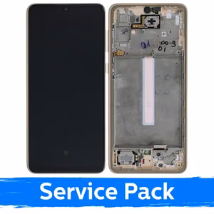 LCD ekraan ühilduv Samsung A336 A33 5G raamiga / Peach / (Service Pack)