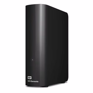 Väline kõvaketas WESTERN DIGITAL Elements Desktop 22TB USB 3.0 must