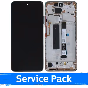 LCD ekraan ühilduv Xiaomi Mi 10T Lite 5G raamiga / Rose Gold Beach / (Service Pack)