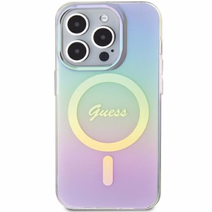 Guess GUHMP15LHITSU iPhone 15 Pro 6.1" lilla/lilla hardcase IML Iridescent MagSafe