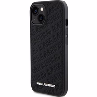 KARL LAGERFELD ümbris jaoks IPHONE 15 Plus KLHCP15MPQKPMK (Quilted Pattern) must