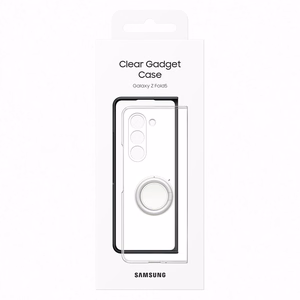 Silicone Gadget Ümbris jaoks Samsung Galaxy Z Fold 5 - läbipaistev