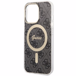 Guess GUHMP13LH4STK iPhone 13 Pro / 13 6.1" чёрный/чёрный hardcase 4G MagSafe