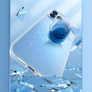 Kingxbar Elegant seeria ümbris iPhone 13 Pro ümbris tagakate läbipaistev