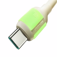 Joyroom S-A53 60W USB-C Kaabel - USB-C with fluorescent tip 1.2 m - beige