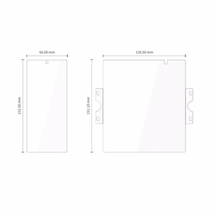 Protective set: 2x Tech-Protect Glass Fit+ tempered glass + 2x Tech-Protect Hydro Flex+ 4in1 hydrogel film for Samsung Galaxy Z Fold 8 Ultra