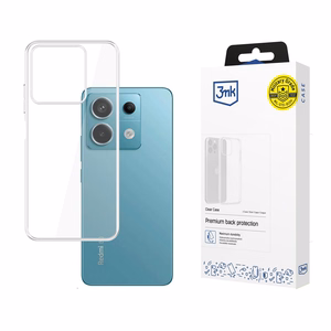 3mk Clear ümbris Xiaomi Redmi Note 13 5G jaoks, läbipaistev