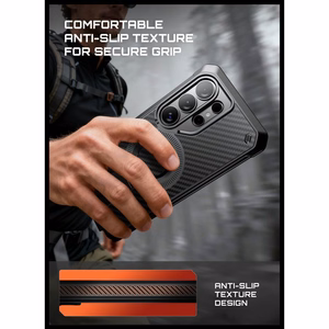 Supcase Unicorn Beetle Pro Mag MagSafe 2-komplektne ümbris Samsung Galaxy S26 Ultra jaoks - must