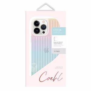 Uniq Coehl Linear ümbris jaoks iPhone 14 Pro - iridescent