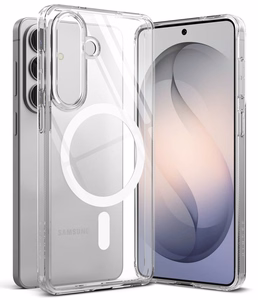 Ringke Fusion Magnetic MagSafe Ümbris for Samsung Galaxy S26 - läbipaistev