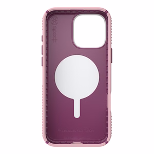 Speck Presidio2 Grip ClickLock & MagSafe ümbris seadmele iPhone 16 Pro Max, Wednesday Pink / Boysenberry Purple / valge