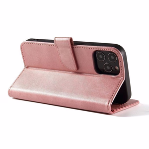 Magnet Case elegantne ümbris kaane klapiga ja stendi funktsiooniga Samsung Galaxy A73 roosa