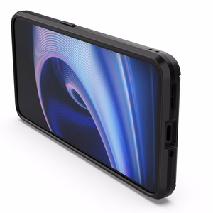 Ring Armor soomustatud hübriidkate + magnetiline hoidja OnePlus Ace'ile must