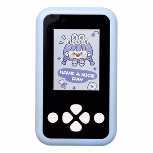 Mängukonsool lastele IPS-ekraaniga 2,4" nuppudega KDC-0027A sinine