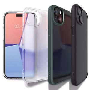 Spigen Ultra Hybrid ümbris seadmele iPhone 15 6.1", härmatis must