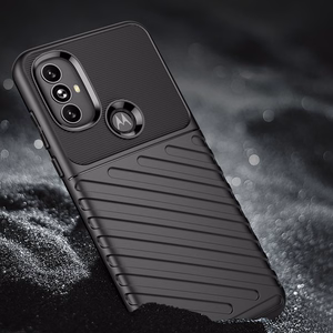 Thunder Case paindlik soomustatud kate Motorola Moto G Power 2022 must