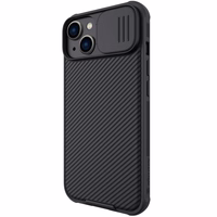 Nillkin CamShield Pro ümbris iPhone 14 Plus Armor Cover Kaamerakaitse must