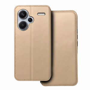 DUAL POCKET Book ümbris jaoks XIAOMI Redmi Note 13 Pro Plus 5G kuldne