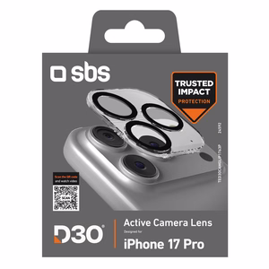 SBS Camera Glass jaoks iPhone 17 Pro with D3O Technology