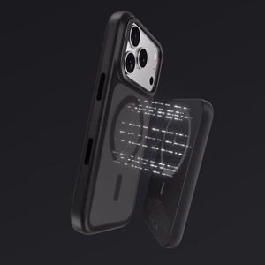 Benks Magnetic Mist Ümbris Metal Frame (K069) jaoks Iphone 17 Pro must (Camera Control Button)