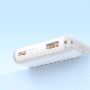 Dudao K14S magnetiline 20W 5000mAh 1x USB-A 1x USB-C valge akupank
